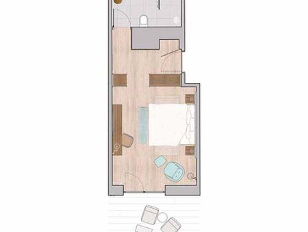 Zimmerplan des Saibling Zimmers