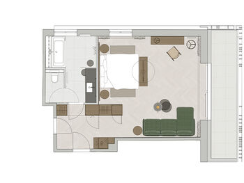 Room plan of the Königsforelle