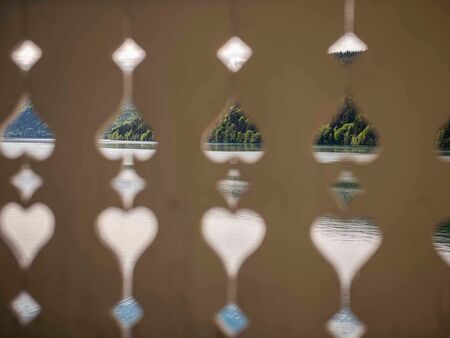 View of the lake from the balcony