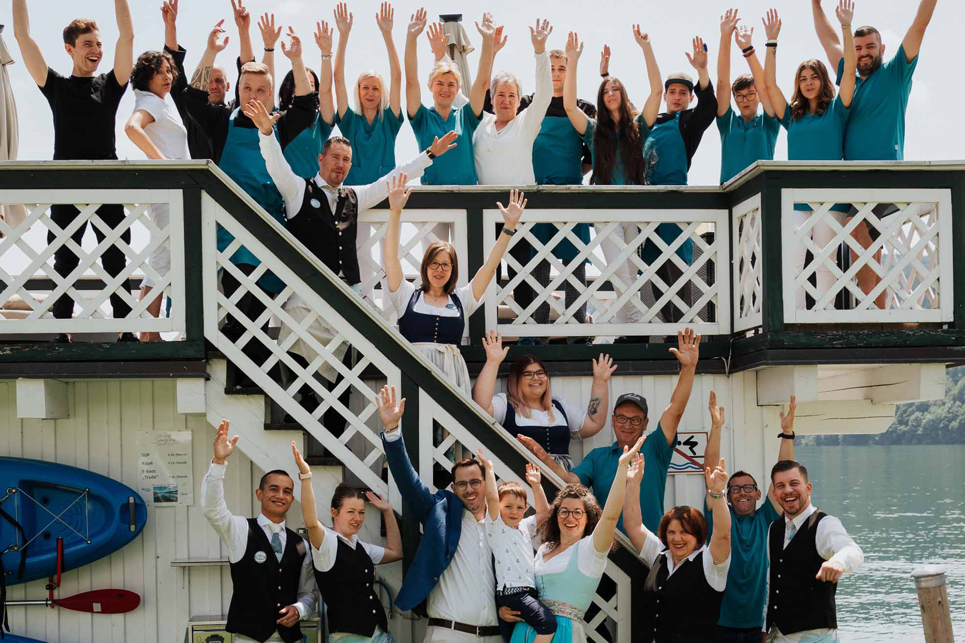 Teambild der Lehrlinge