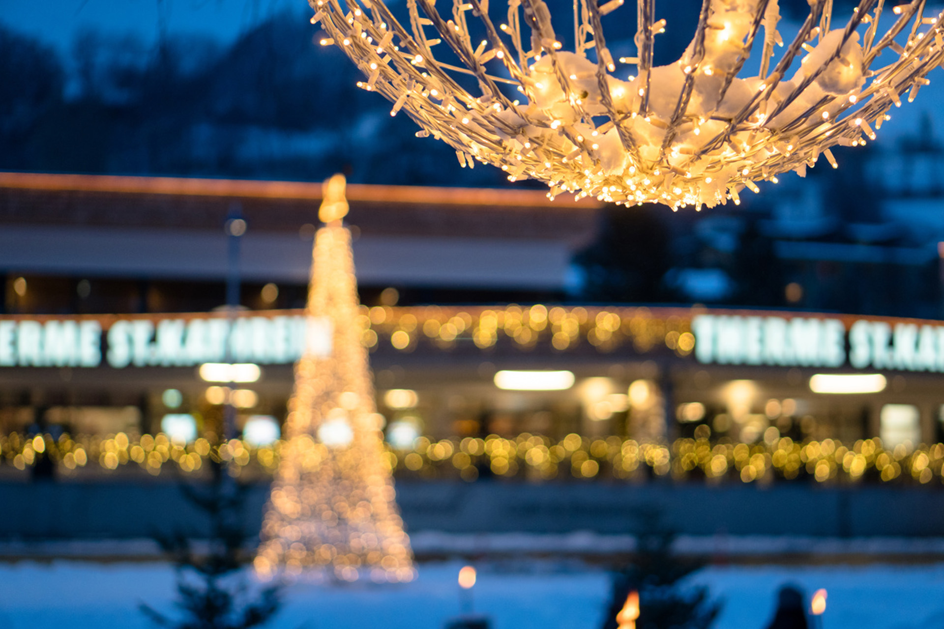 Leuchtdeko am Kirchheimer Advent