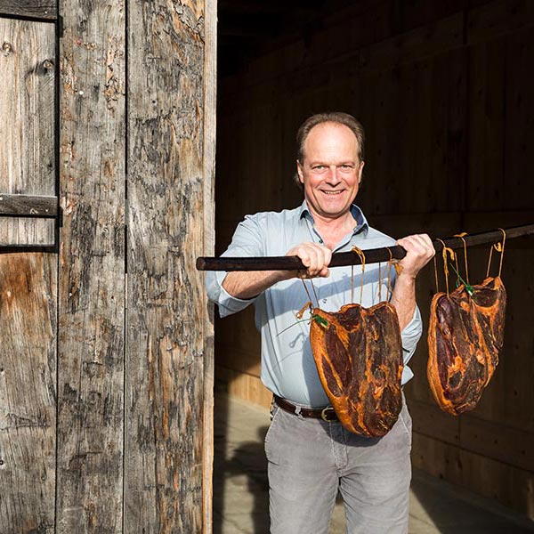 Prepared dishes at the table