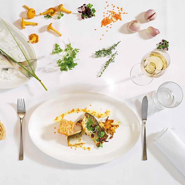 A table covered with fish dishes