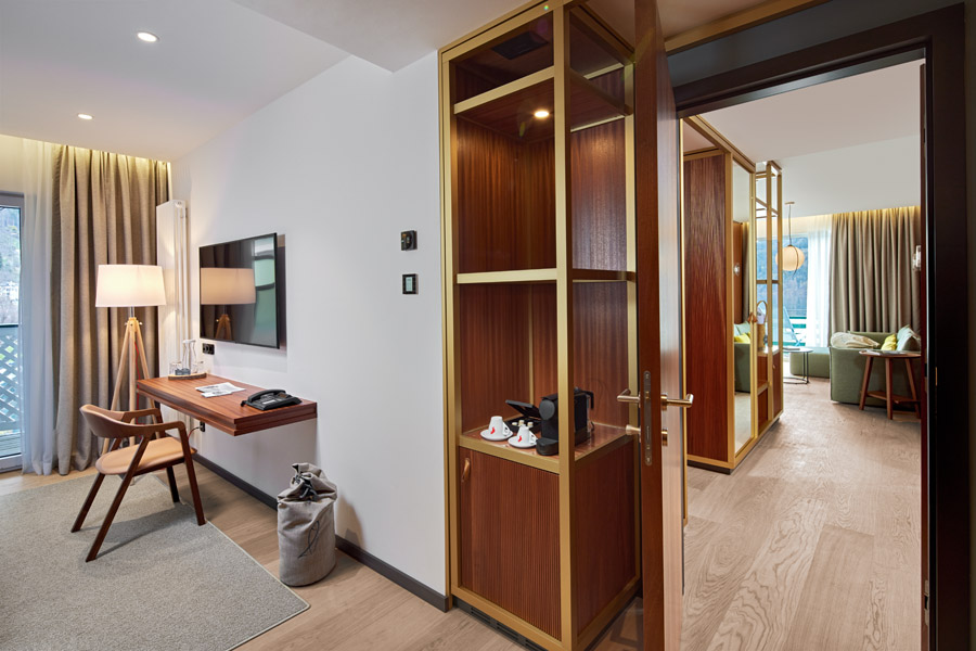 View into the new suite